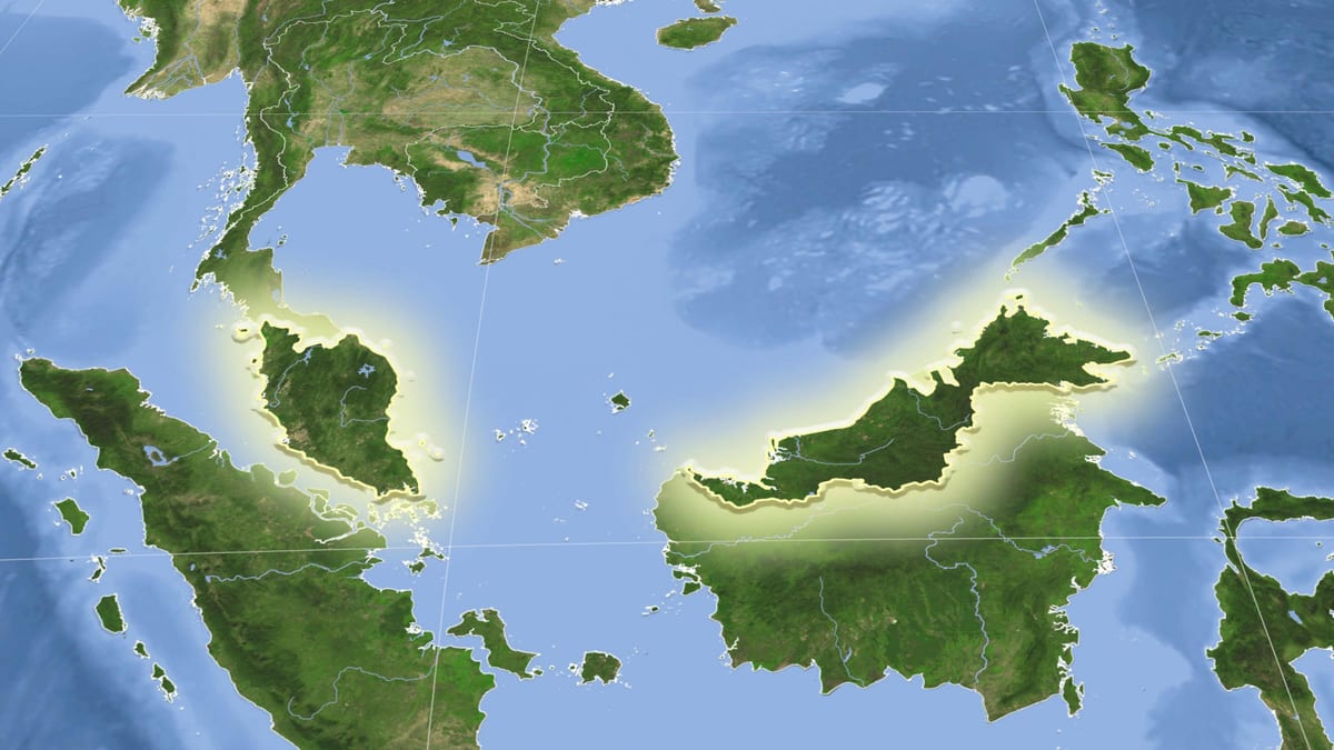 live satellit-karta över malaysia