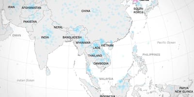 Karta av institutionen för undersökning och kartläggning malaysia
