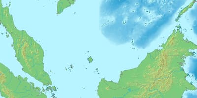 Karta över malaysia 3d