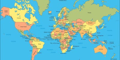 Malaysia plats i världen karta