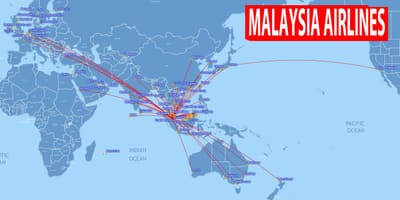 Karta över malaysia rutt