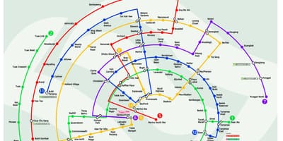 Mrt linje karta malaysia
