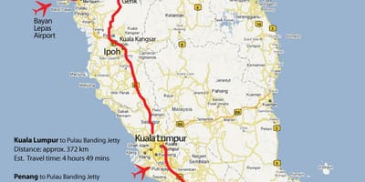 Norra malaysia karta