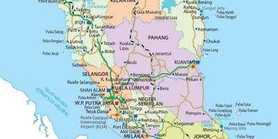 Penisular malaysia karta